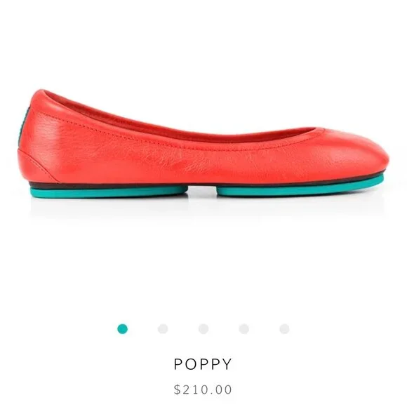 🦄 NIB Tieks Poppy - Limited Edition 🦄 - Picture 1 of 3